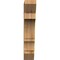 Ekena Millwork Balboa Slat Rough Sawn Bracket, Western Red Cedar, 4"W x 18"D x 22"H BKT04X18X22BOA06RWR - alternate 3
